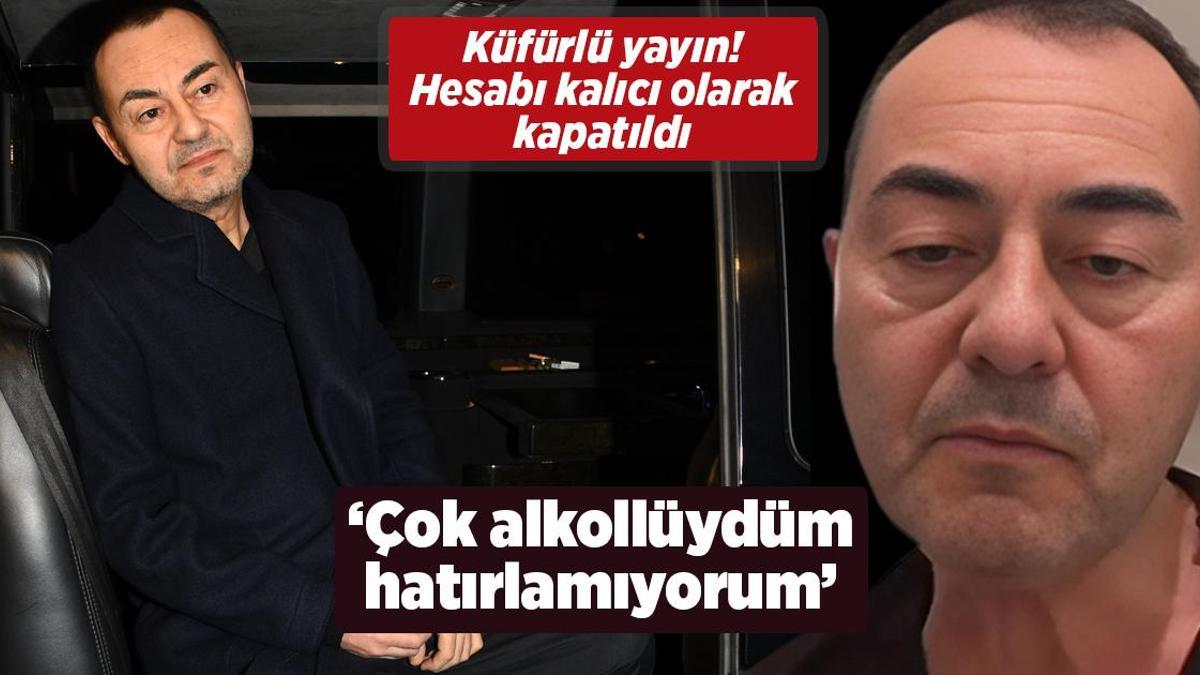 Serdar Ortaç özür diledi! ‘Çok alkollüydüm hatırlamıyorum’