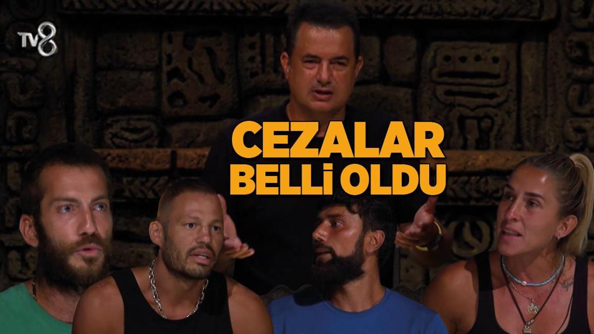 Acun Ilıcalı yarışmacıları dinledikten sonra karar verdi! Survivor All Star’da cezalar belli oldu