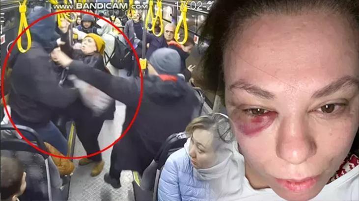 Otobüste yer isteyen kadına yumruklu saldırı! Ev hapsi aldı