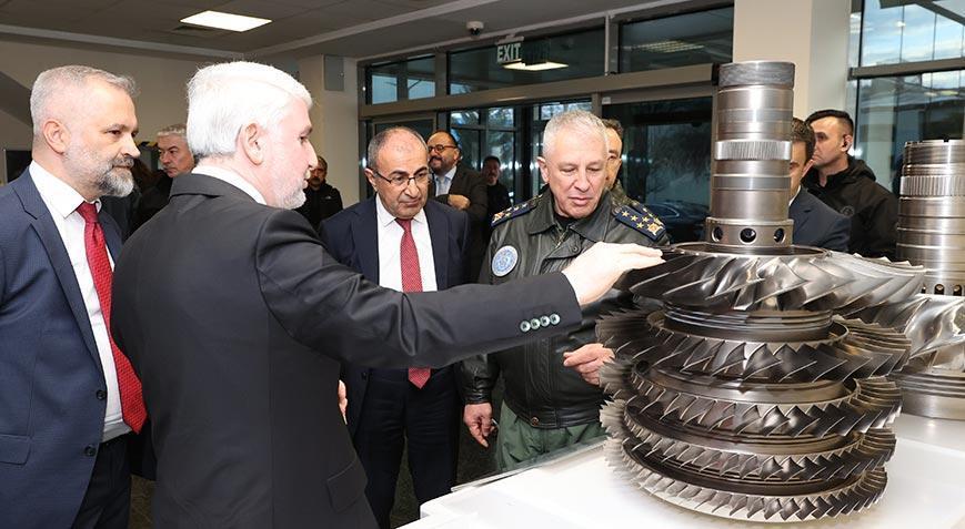 Hava Kuvvetleri Komutanı Kadıoğlu’dan TEİ’ye ziyaret