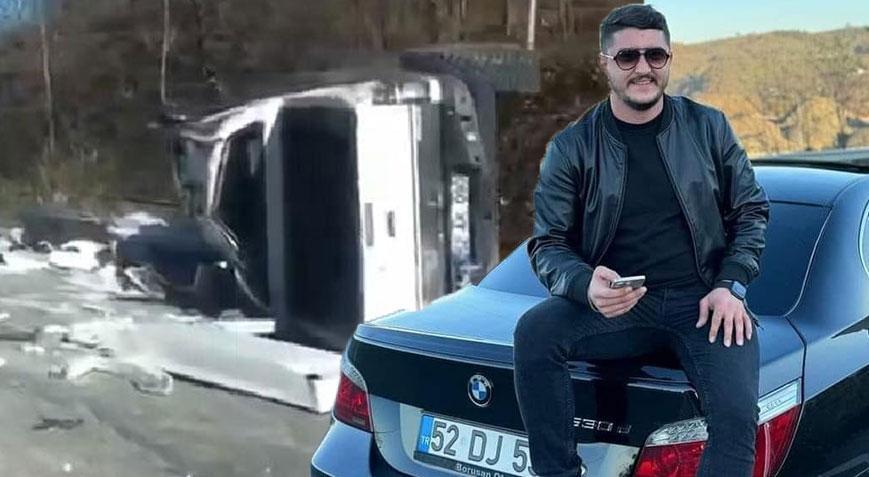 Ordu’da feci kaza! Sürücü öldü, 3 kişi yaralandı