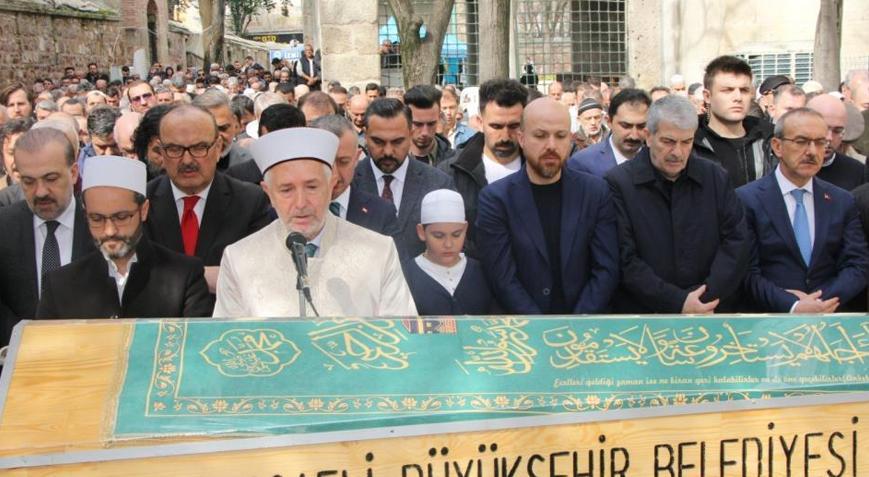 Bilal Erdoğan’ın kayınpederinin babası bugün son yolculuğuna uğurlandı