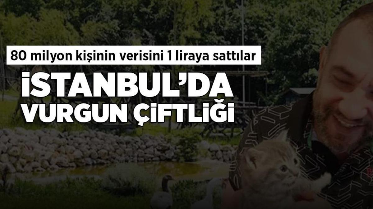 İstanbul’da vurgun çiftliği! 80 milyon kişinin verisini 1 liraya sattılar