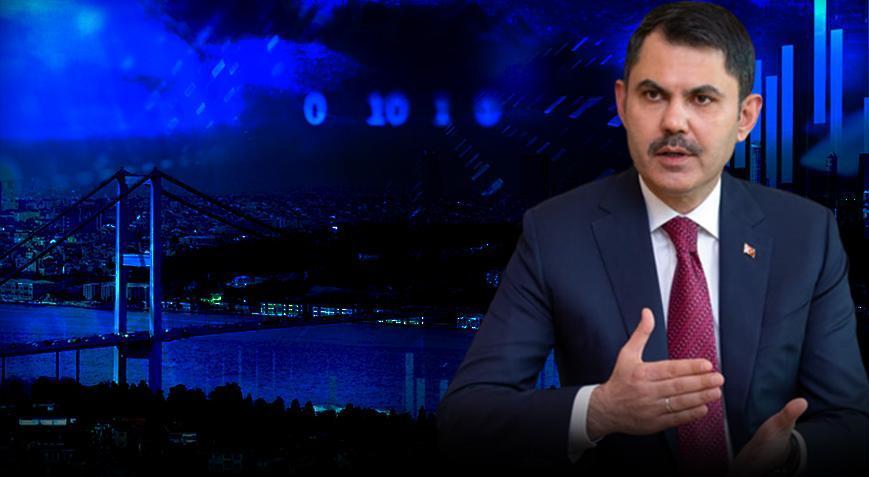 Murat Kurum canlı yayında İstanbul projelerini anlatıyor