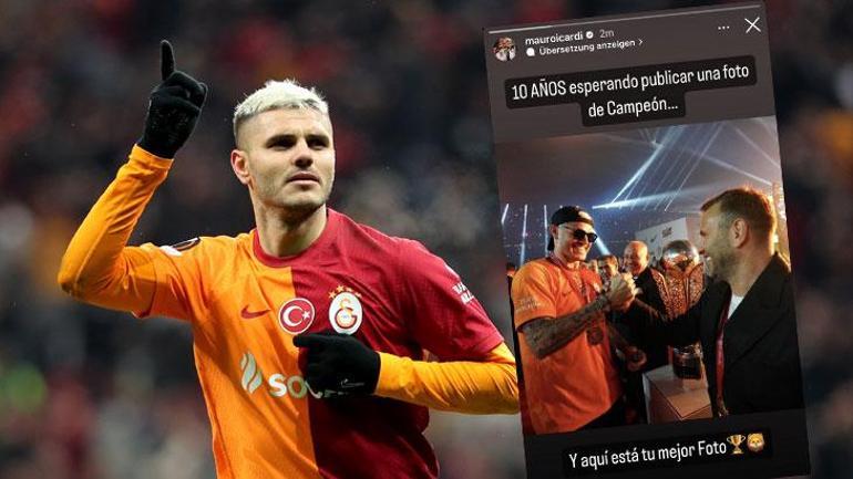 Galatasaray'da Mauro Icardi'den Fenerbahçe'ye yanıt!