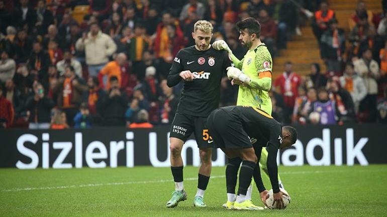 Galatasaray'da Tete ve Barış Alper Yılmaz arasında penaltı anlaşmazlığı!