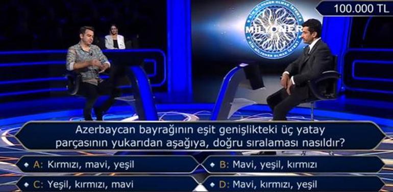 'Kim Milyoner Olmak İster'de seyirci jokeri yarışmacının sonu oldu! Azerbaycan sorusu herkesi yanılttı