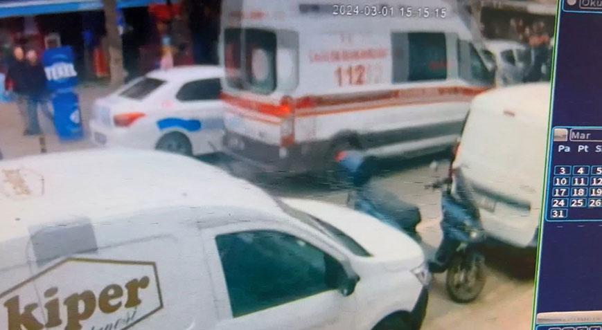 Büyükçekmece’de silahlı kavga! Bir kişi vuruldu, olay anı kaydedildi