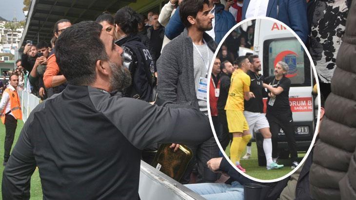 Bodrum FK-Eyüpspor maçında olay! Arda Turan çılgına döndü, Uğur Demirok hastaneye kaldırıldı
