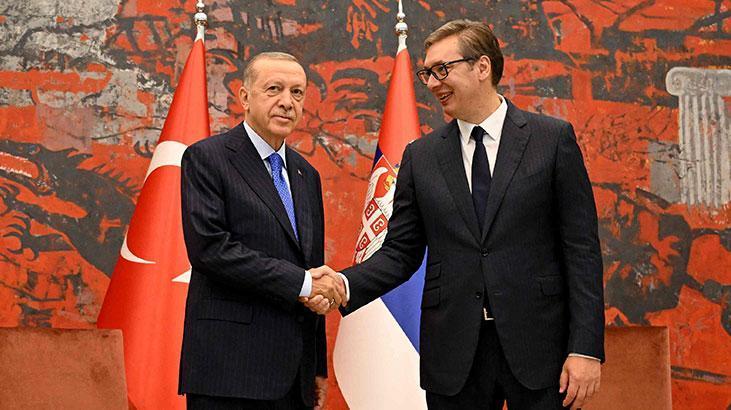 Cumhurbaşkanı Erdoğan, Sırp mevkidaşıyla görüştü