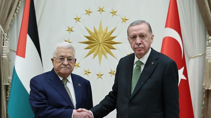 Türkiye’ye kritik ziyaret! Cumhurbaşkanı Erdoğan ve Mahmud Abbas görüşüyor