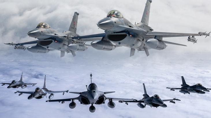 NATO’dan nefes kesen paylaşım! Türk F-16’ları Romanya semalarında