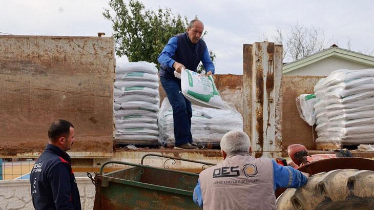 Çiftçilere gübre desteği