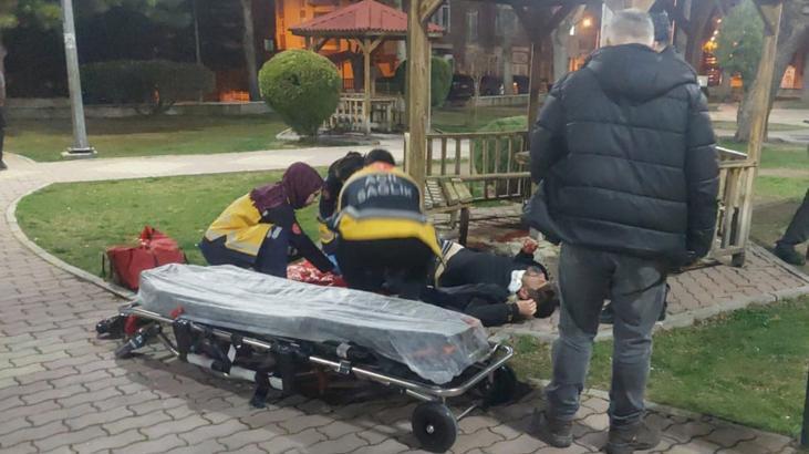 Polis kaçan şüpheliyi arıyor! Parkta tüfekle vuruldu
