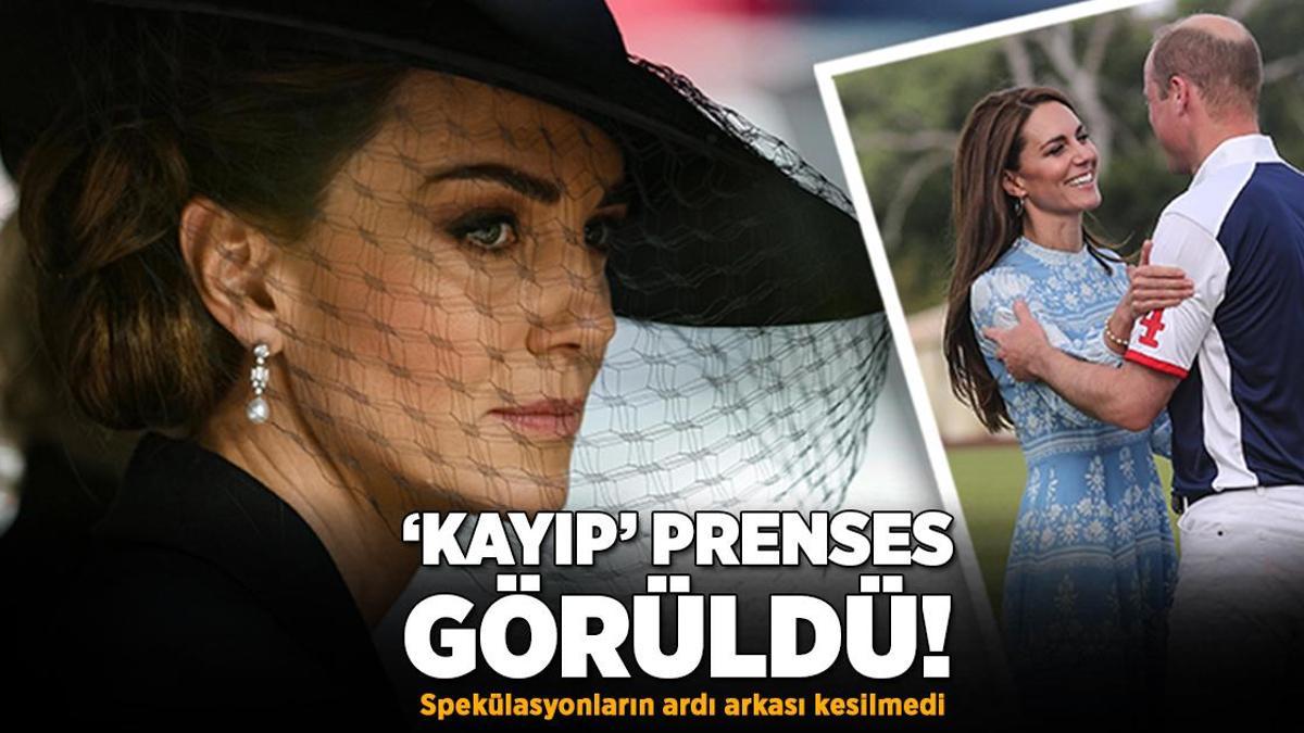 ‘Kayıp’ Prenses Kate Middleton görüldü! ‘İddialar karşısında sarsıldılar’