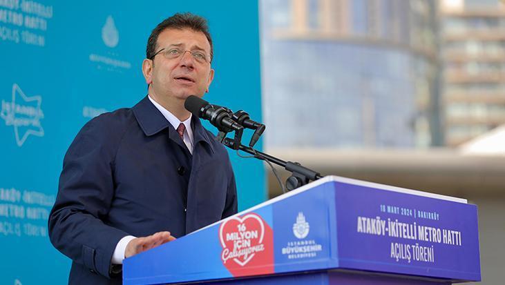 İmamoğlu: 10 yılda İstanbul’a 50 yıla bedel iş yapacağız