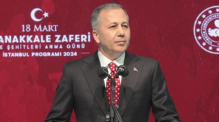 Bakan Yerlikaya: Çanakkale ruhu hamd olsun bugün de yaşamaktadır