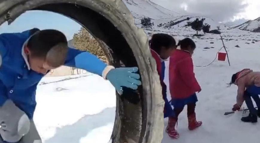 En zorlu ‘survivor’ parkuru! Öğrencilerin kıran kırana mücadelesi