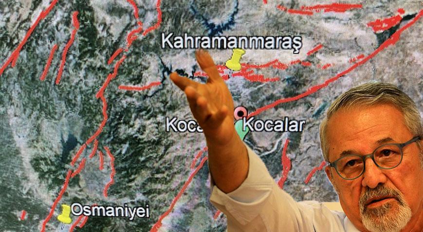 Naci Görür’den Kahramanmaraş’taki depreme ilişkin ilk açıklama