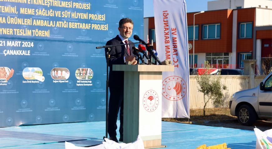 Bakan Yumaklı: Türkiye dünyada ilk 10 tohumcu ülkeden bir tanesi