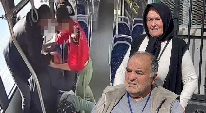 Okul müdürü ve oğlu, otobüste yaşlı çifti dövmüştü! Yeni gelişme