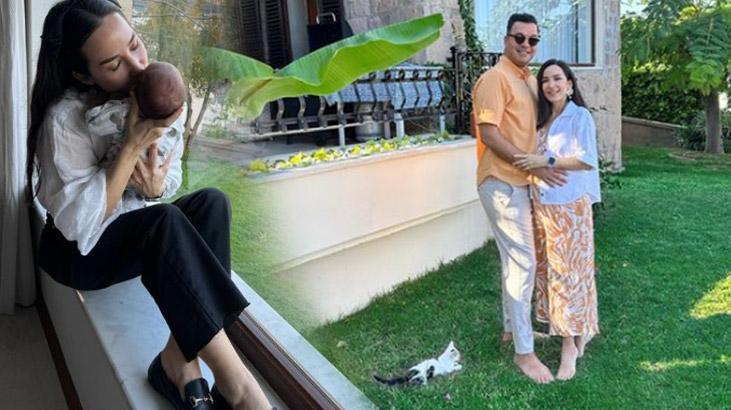 İpek Açar’dan oğlu Ömer Alp’le yeni poz!