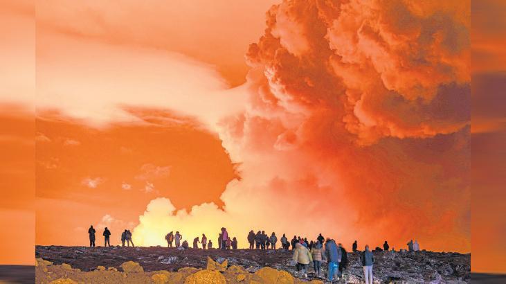 Zehirli gaz bulutu Avrupa’nın üstünde