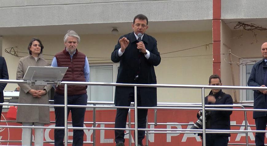 Ekrem İmamoğlu Üsküdar halk buluşmasında konuştu