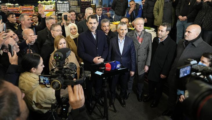 Murat Kurum: Bayrampaşa Hali’ni baştan aşağı yenileyeceğiz