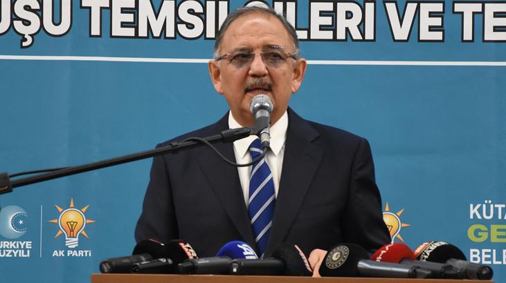 Bakan Özhaseki: 76 bin evimizi teslim ettik