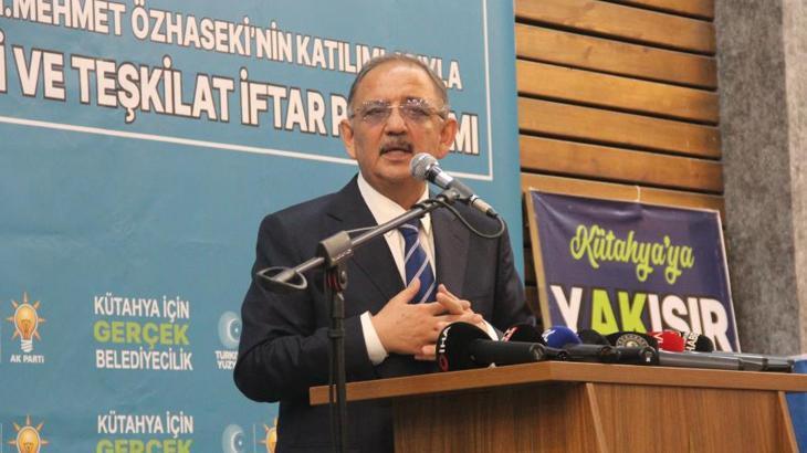 Bakan Özhaseki: 76 bin evimizi teslim ettik