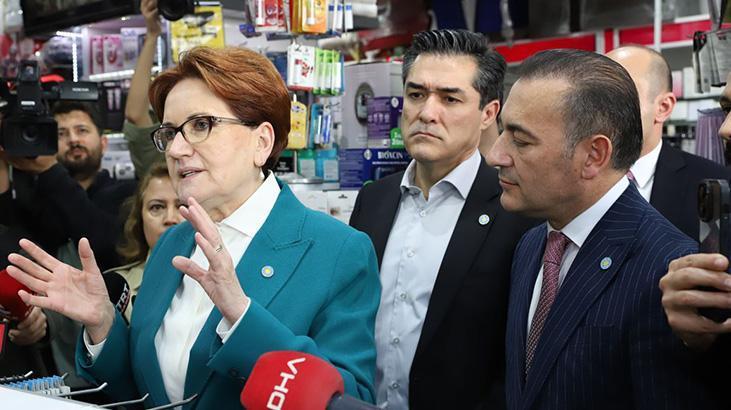 Akşener ve esnaf arasında ilginç diyalog: Pek sizle ilgili bir oy yok