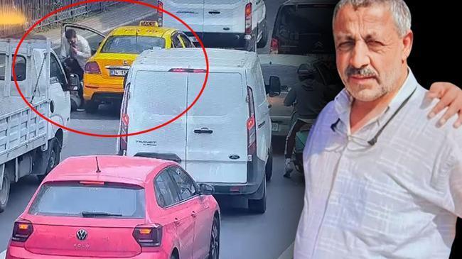 Sarıyer'de taksiciyi öldüren saldırganın yakalanma anı ortaya çıktı