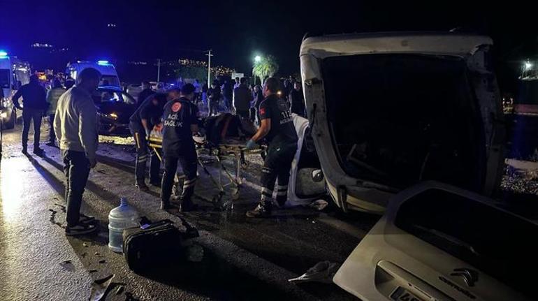 Muğla Milas'ta korkunç kaza! 7 kişi yaralandı