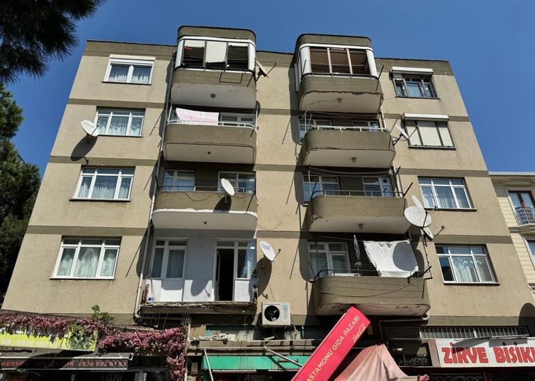 İstanbul'da balkon çöktü: 1 yaralı