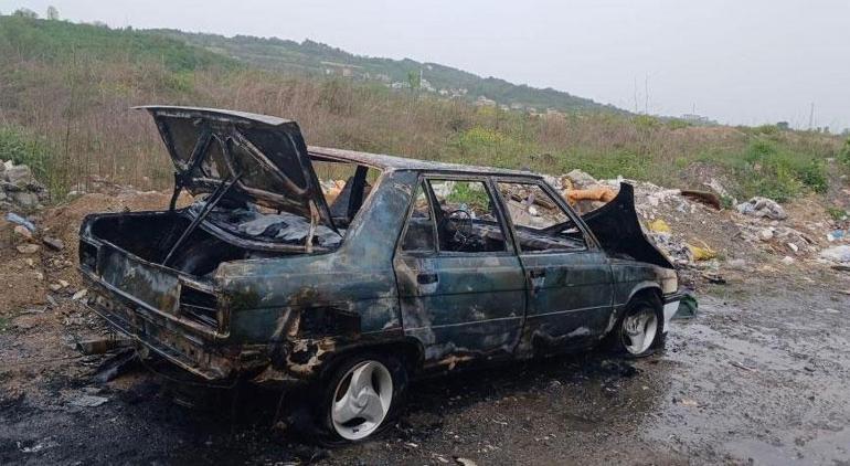 Yer: Zonguldak! Eşine kızdı yol ortasında aracını ateşe verdi