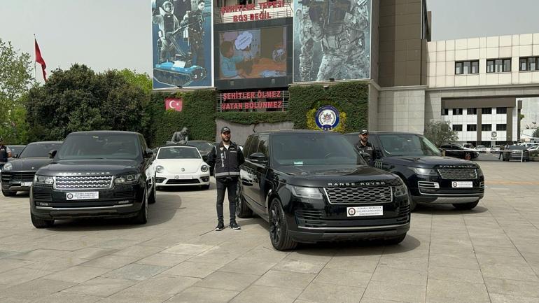 İstanbul’da lüks otomobil operasyonu! Değeri 60 milyon lira