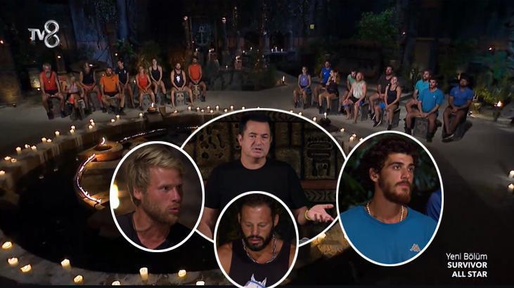 Survivor’da üçüncü eleme adayı belli oldu! Poyraz ile Atakan birbirine girdi! Acun Ilıcalı Yunus Emre’yi yine fırçaladı