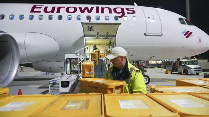 Alman Posta İdaresi mektup göndermek için iç hat uçuşlarını kullanmayı bıraktı