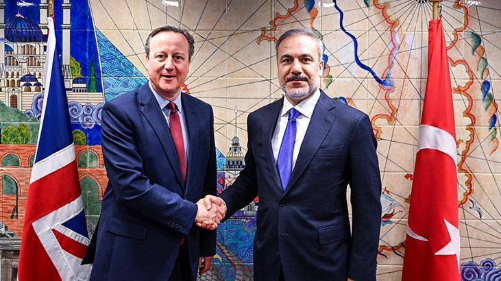 Bakan Fidan, David Cameron ile görüştü