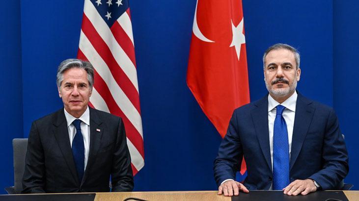 Bakan Fidan, ABD’li mevkidaşı Blinken ile görüştü