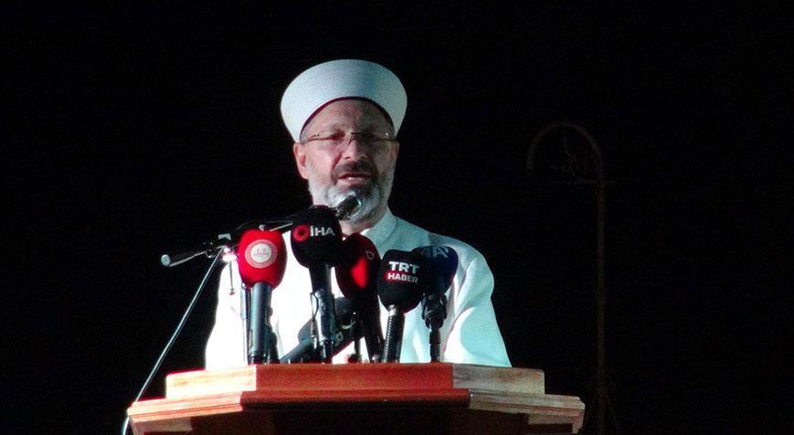 Ali Erbaş: Birbirimize karşı güven duymalıyız