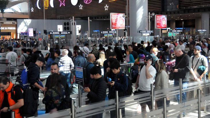 İstanbul Havalimanı’nda tatil yoğunluğu