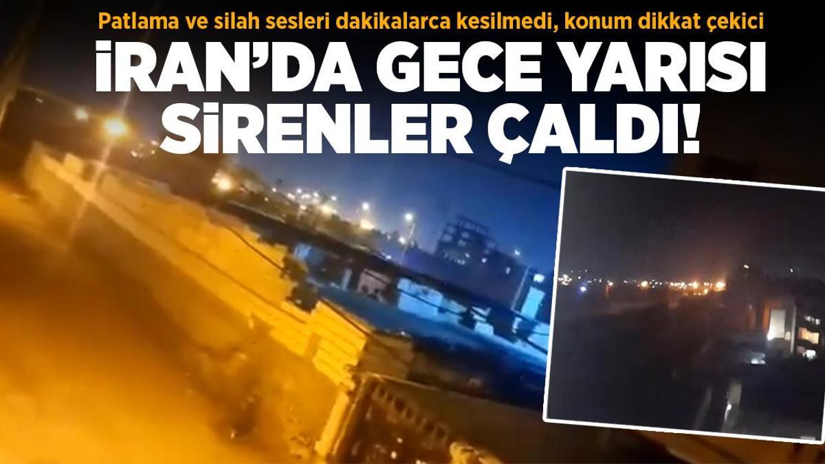 Gazze’deki savaşta son dakika… İran’da gece yarısı sirenler çaldı! Çatışma kayıt altında, konum dikkat çekici