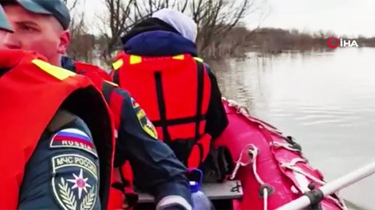 Rusya: Ülkeyi sel vurdu, 10 bin ev sular altında