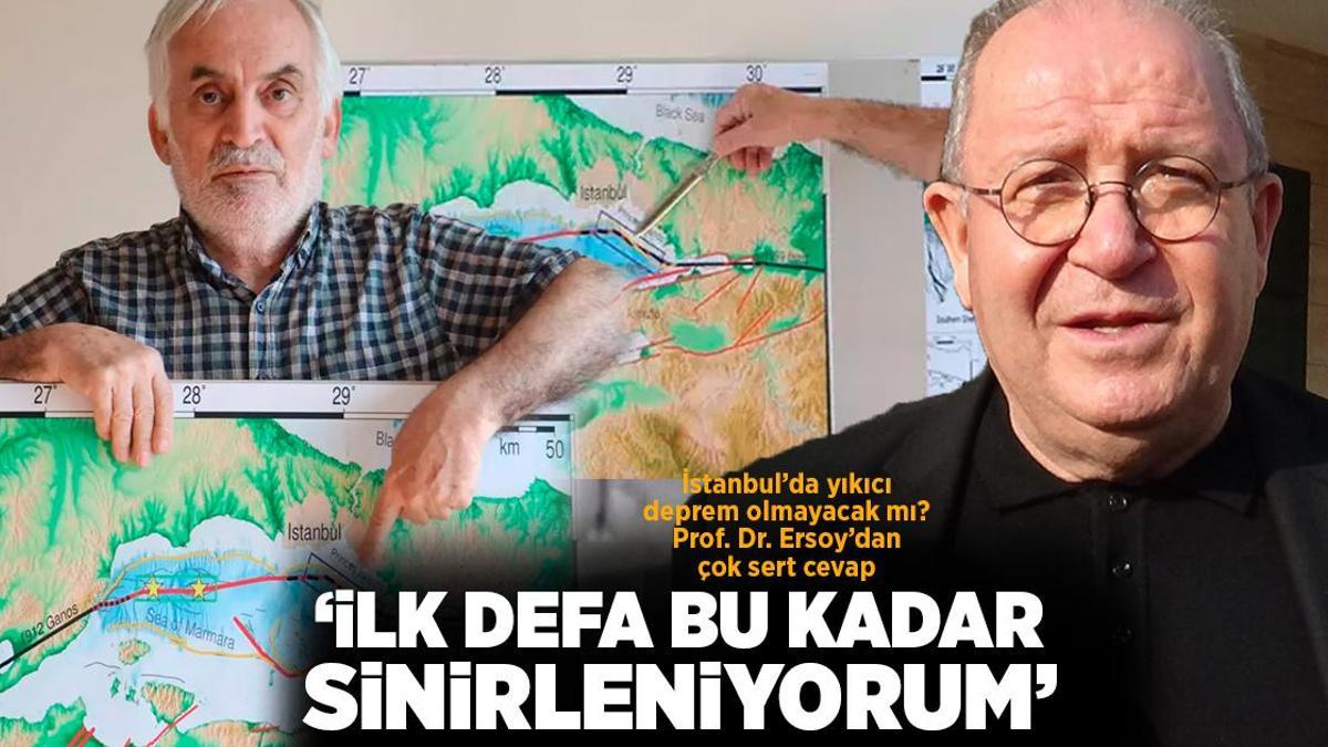 İstanbul için ‘Beklenildiği gibi riskli bir deprem olmayacak’ demişti! Prof. Dr. Ersoy’dan çok sert açıklama