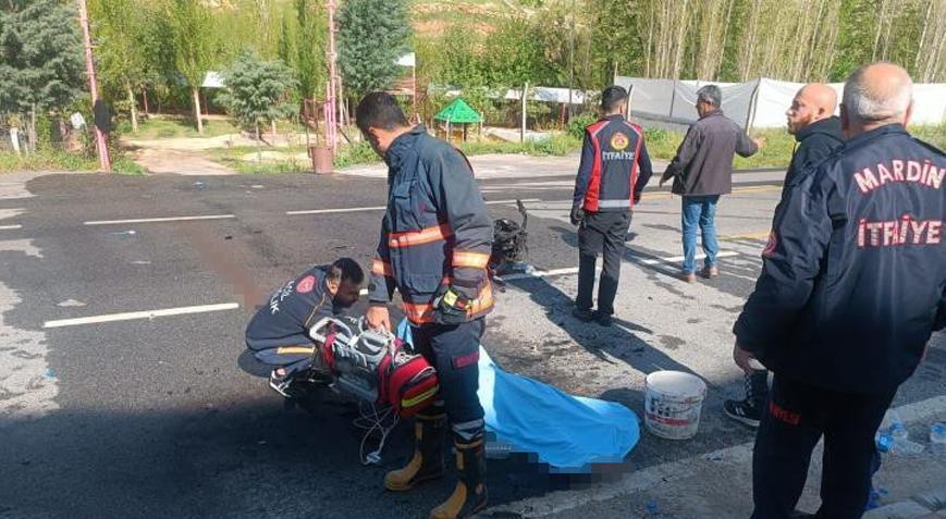 Mardin’de feci kaza! 1 kişi öldü 1 kişi yaralandı