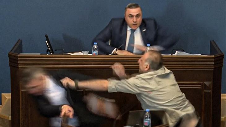 Gürcistan: ‘Yurt dışından fonlanan kurumlar’la ilgili yasa teklifi parlamentoyu karıştırdı