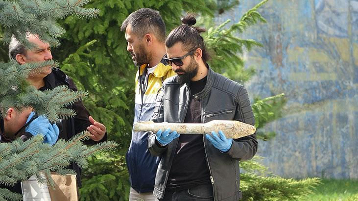 Kazı yaparken tanksavar roketi bulundu, bölgede alarm verildi