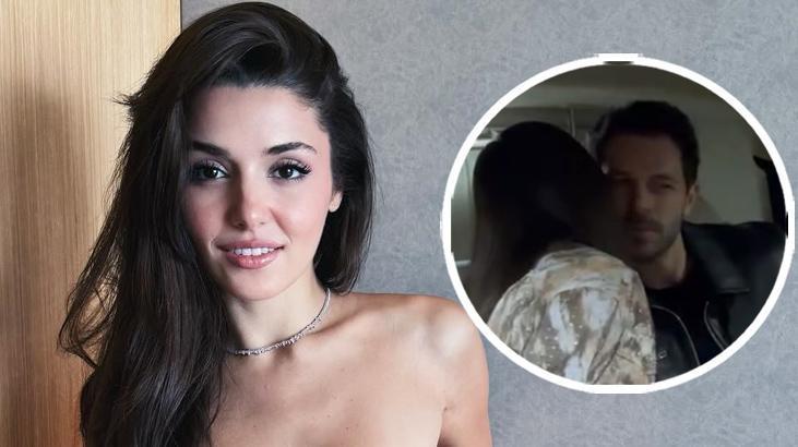 Hakan Sabancı’dan Hande Erçel’e VIP jest! Arabada öpücüklere boğdu